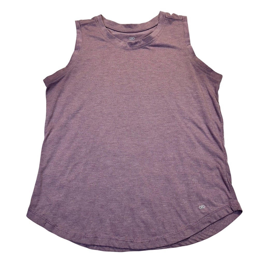 LEG3ND Tank Top Women Small Purple Heathered Athleisure Activewear Workout Gym